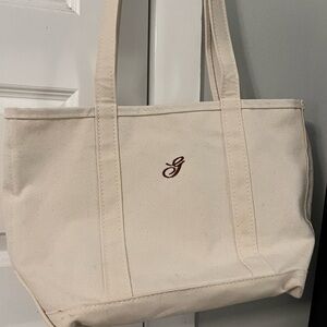LL Bean Boat & Tote Natural